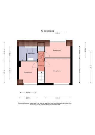 Floorplan - Noordakker 40, 8314 AH Bant